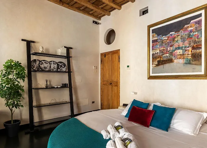 Guesthost - Vintage-modern Trastevere Apartament *