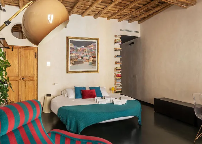 Guesthost - Vintage-modern Trastevere Apartament *